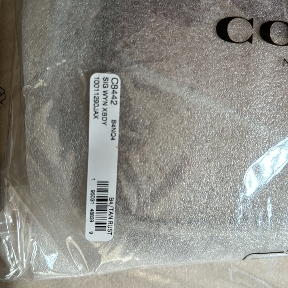New COACH Signature Coated Canvas Wyn Crossbody with Removable Card Case - Picture 11 of 11